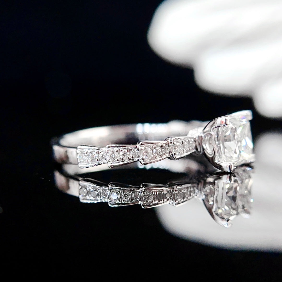 Princess Lab Grown Diamond Engagement Ring
