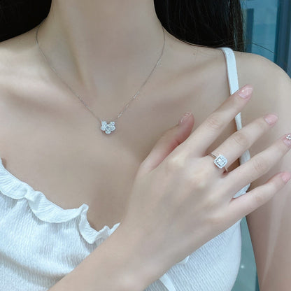 Marquise orchid Necklace
