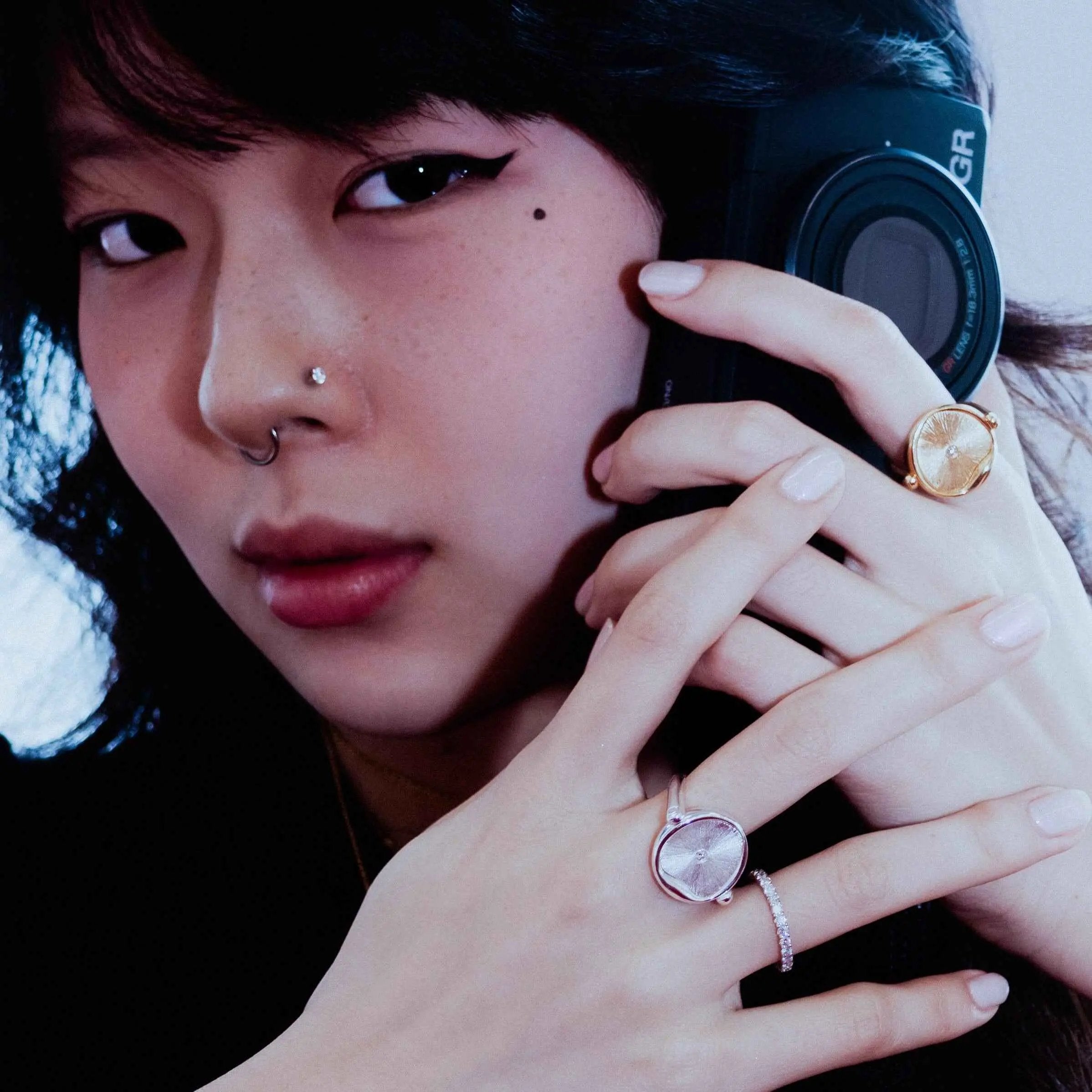 Personalized Flip Signet Ring