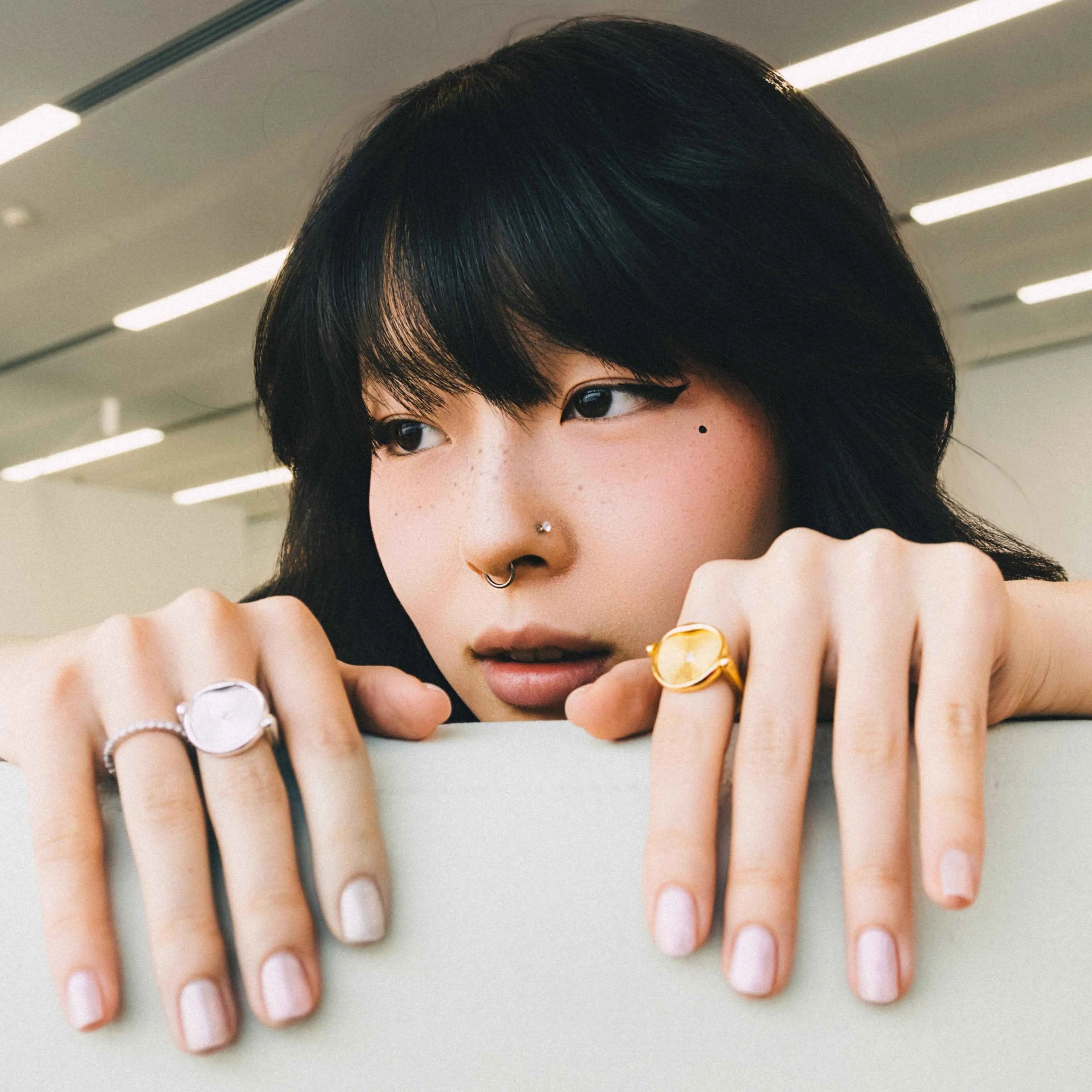 Personalized Flip Signet Ring