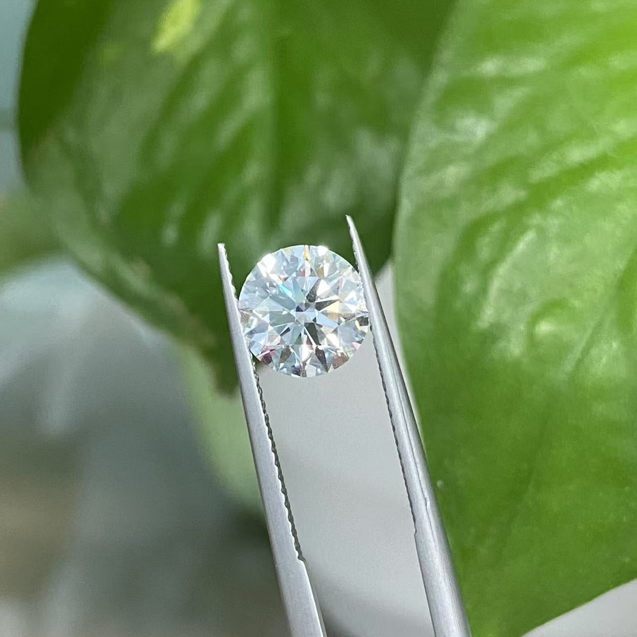 1 Carat Round Lab Grown Diamond D-E Color VVS-VS Clarity EX cut Non-Certified