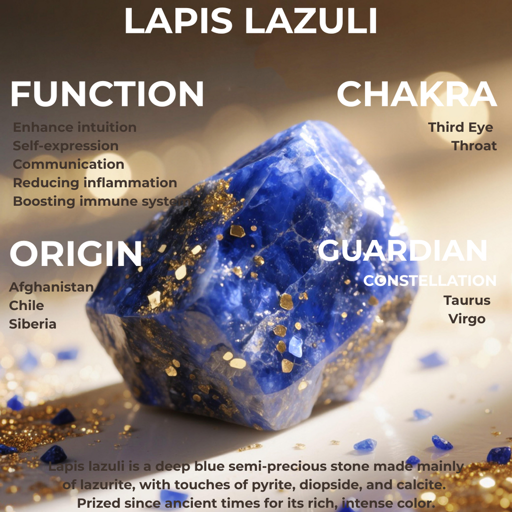 Lapis Lazuli Clover Necklace